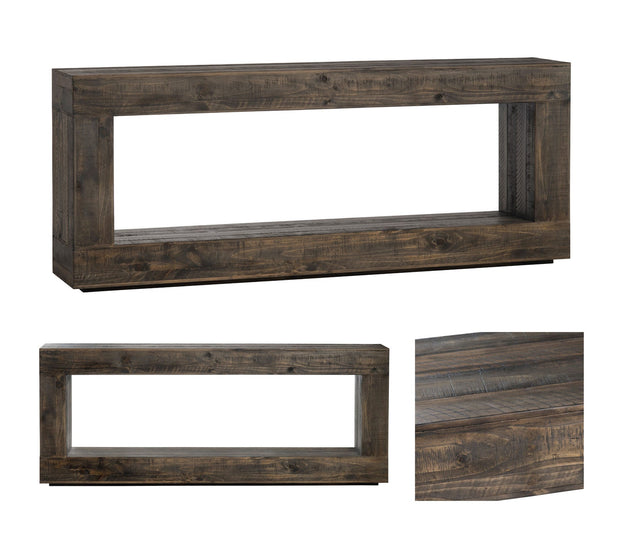 Crestview Collection Aspen Weathered Wood Console Table