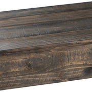 Crestview Collection Aspen Weathered Wood Console Table