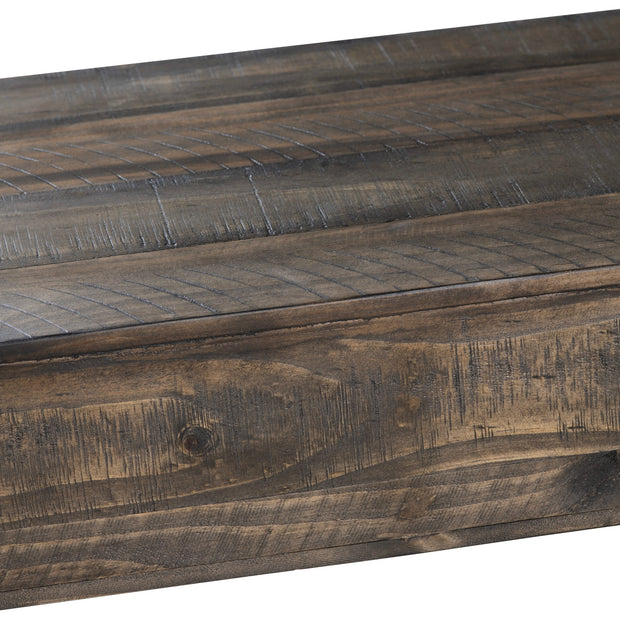 Crestview Collection Aspen Weathered Wood Console Table