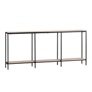 Crestview Collection Crosby Travertine Console Table