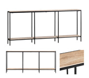 Crestview Collection Crosby Travertine Console Table