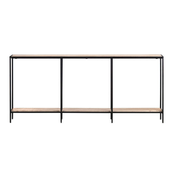 Crestview Collection Crosby Travertine Console Table