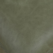 Uttermost Conifer Pine Green Distressed Faux Leather  Modern Dining Chairs Set of 2