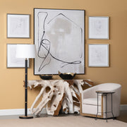 Crestview Collection Tiga Natural Teak Console Table