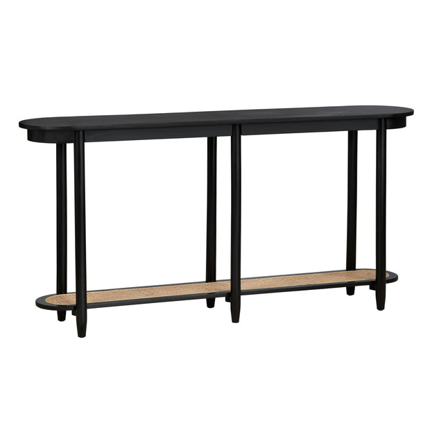 Crestview Collection Port Royal Modern Mindi Wood Console Table