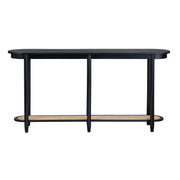 Crestview Collection Port Royal Modern Mindi Wood Console Table