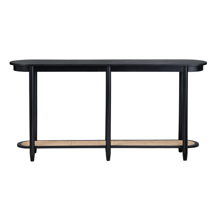 Crestview Collection Port Royal Modern Mindi Wood Console Table