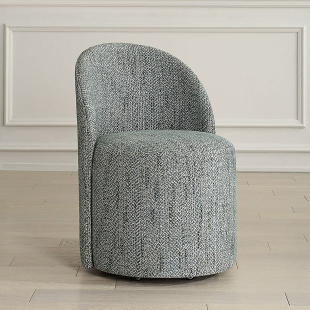 Uttermost Roll With It Rich Emerald Chenille Dining Chair