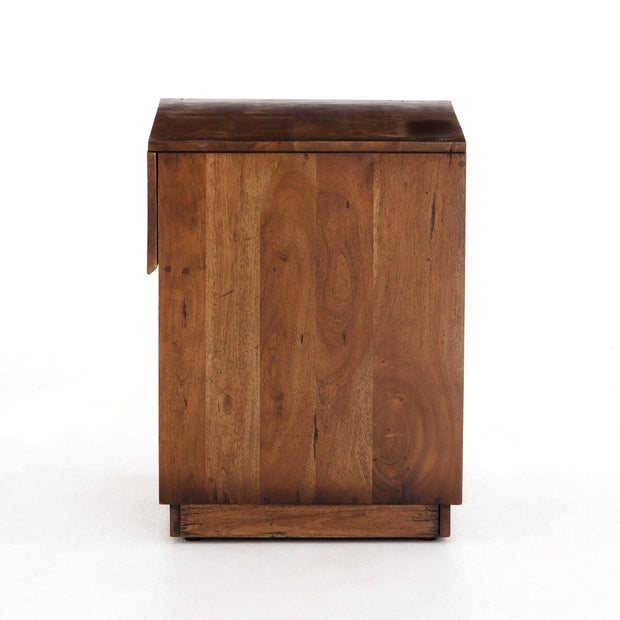 Four Hands Duncan Nightstand ~ Burnt Fruitwood Finish