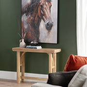 Crestview Collection Loredo Wood Console Table