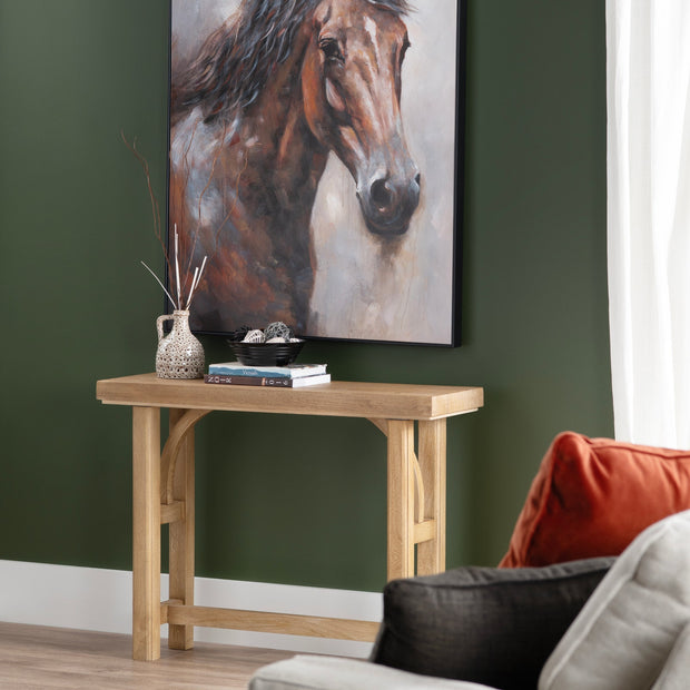 Crestview Collection Loredo Wood Console Table