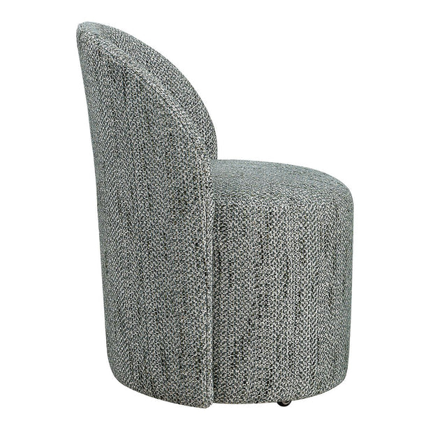 Uttermost Roll With It Rich Emerald Chenille Dining Chair
