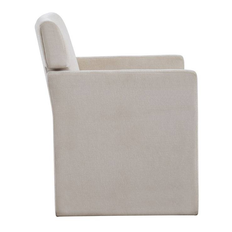 Uttermost Colette Ivory Polyester Velvet Dining Chair
