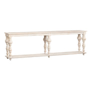 Crestview Collection Harvest Light Blonde Mango Wood  Console Table