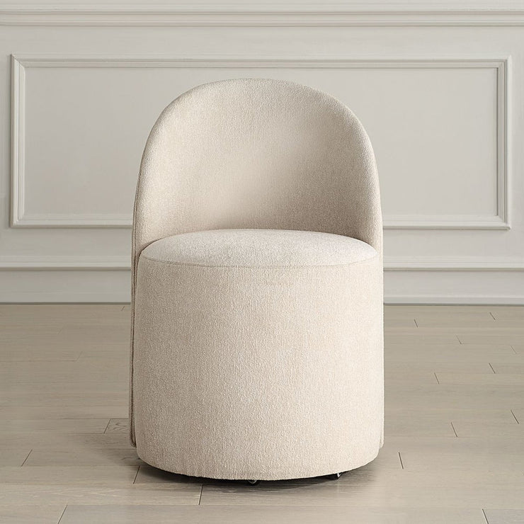 Uttermost Roll With It Sand Chenille Dining Chair