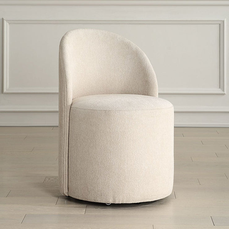 Uttermost Roll With It Sand Chenille Dining Chair