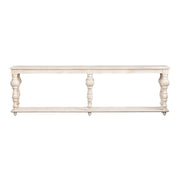 Crestview Collection Harvest Light Blonde Mango Wood  Console Table
