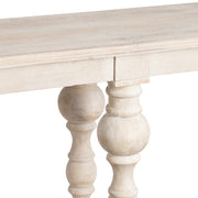 Crestview Collection Harvest Light Blonde Mango Wood  Console Table