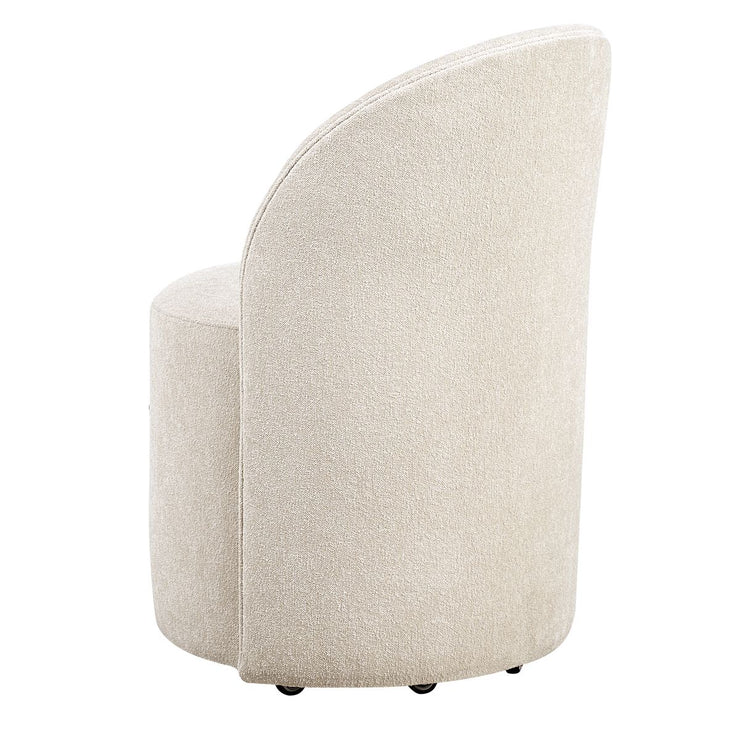 Uttermost Roll With It Sand Chenille Dining Chair