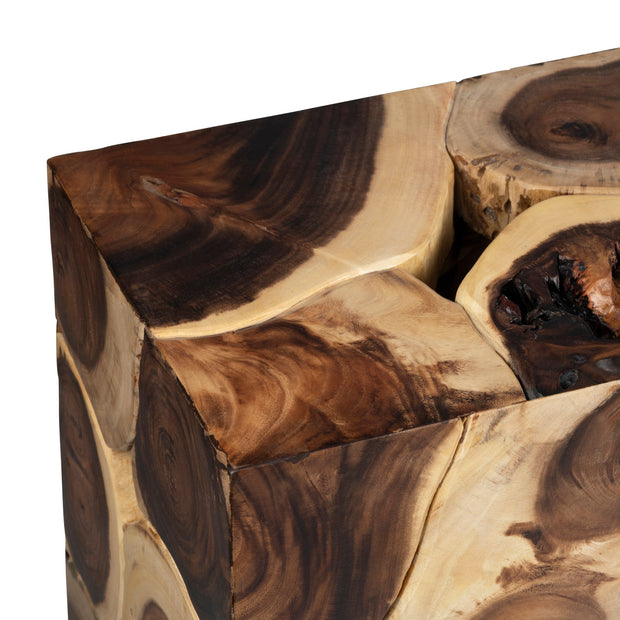 Crestview Collection Borneo Rustic Modern Console Table