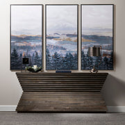 Crestview Collection Highland Park Modern Organic Console Table
