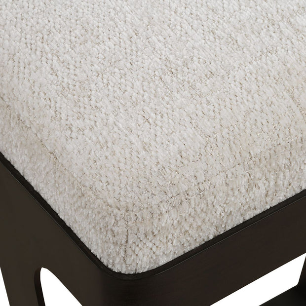 Uttermost Hover Ivory Chenille Boucle Counter Stools
