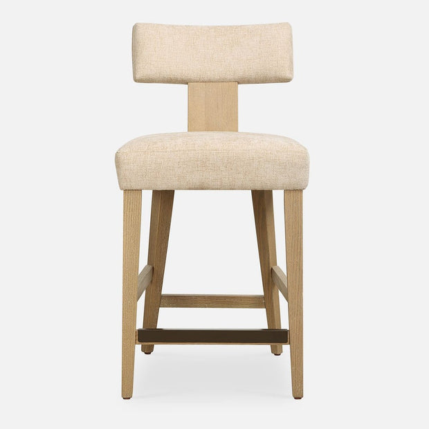 Uttermost Elysian Sand Counter Stool