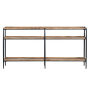 Crestview Collection Washburne Rustic Modern Console Table