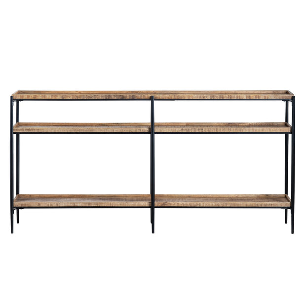 Crestview Collection Washburne Rustic Modern Console Table