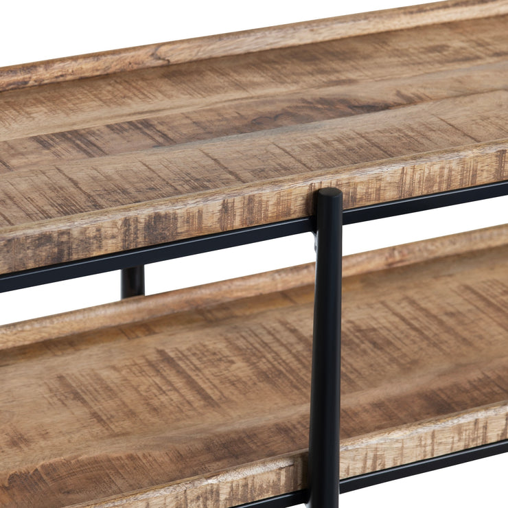 Crestview Collection Washburne Rustic Modern Console Table