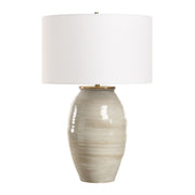 Uttermost Amos Rustic Blue Glaze Table Lamp