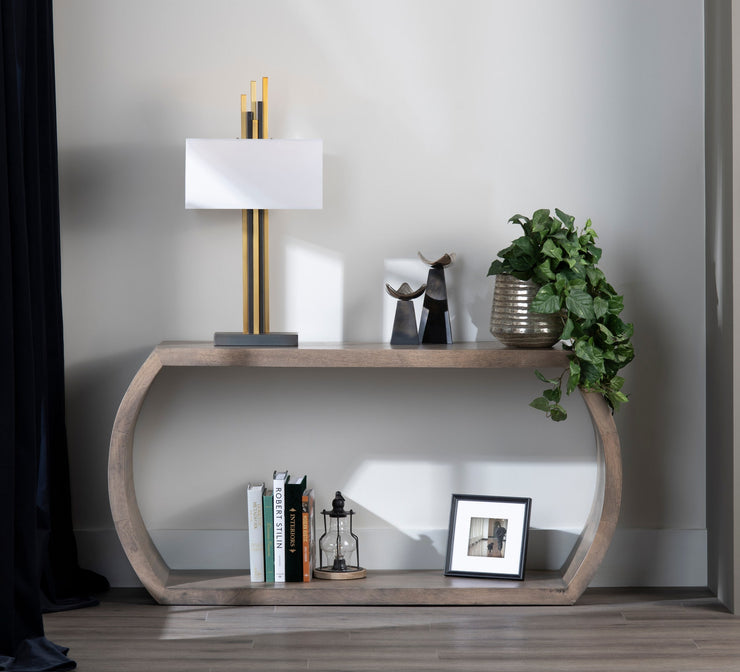 Crestview Collection Infinity Modern Organic Console Table