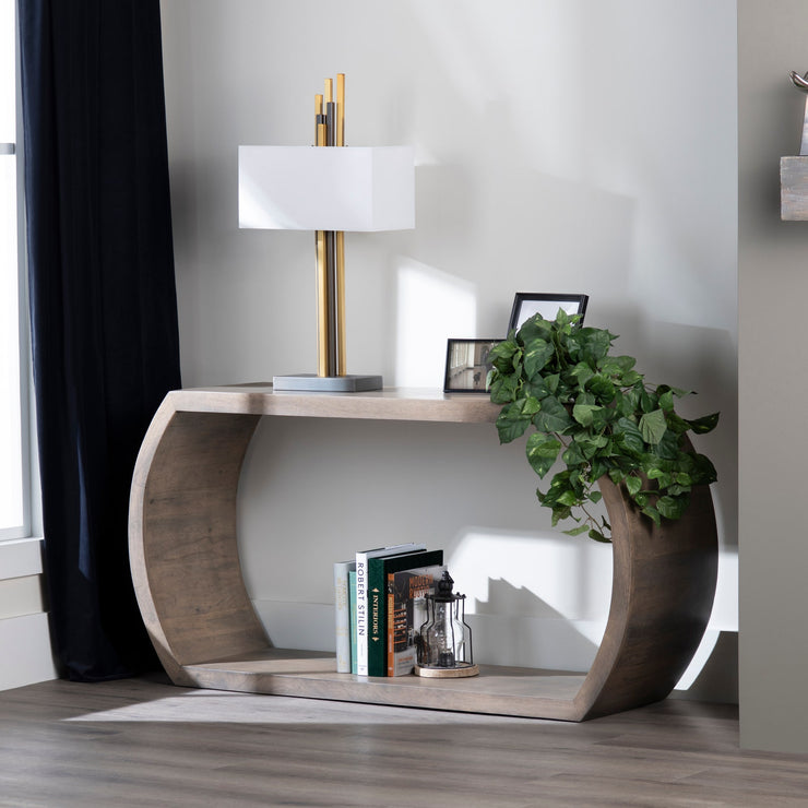 Crestview Collection Infinity Modern Organic Console Table