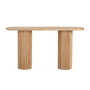 Crestview Collection Henley Fluted Wood Console Table