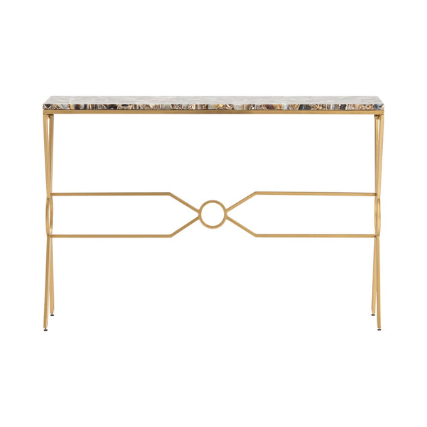 Crestview Collection Kendall Agate Console Table