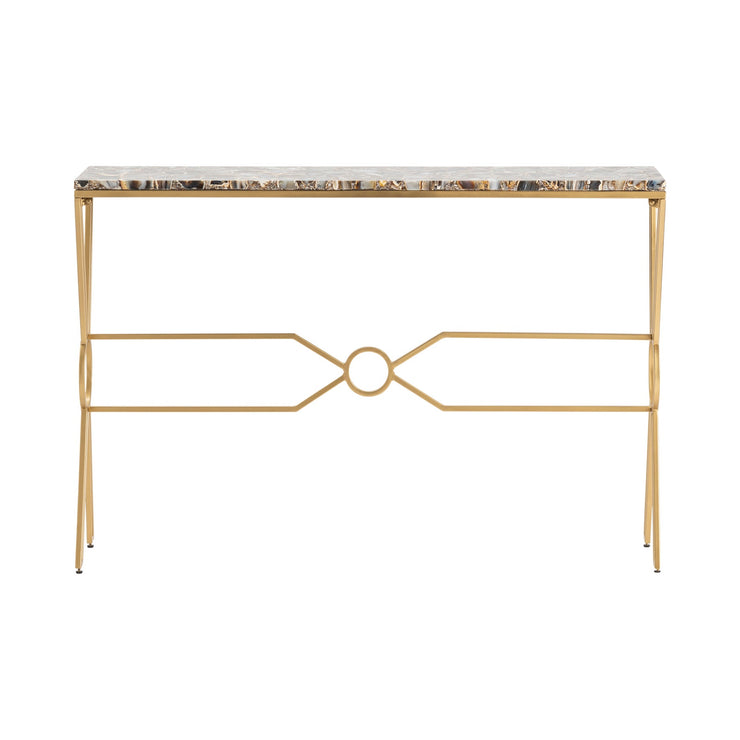 Crestview Collection Kendall Agate Console Table