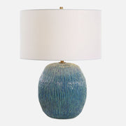 Uttermost Elysia Beautiful Blues Table Lamp