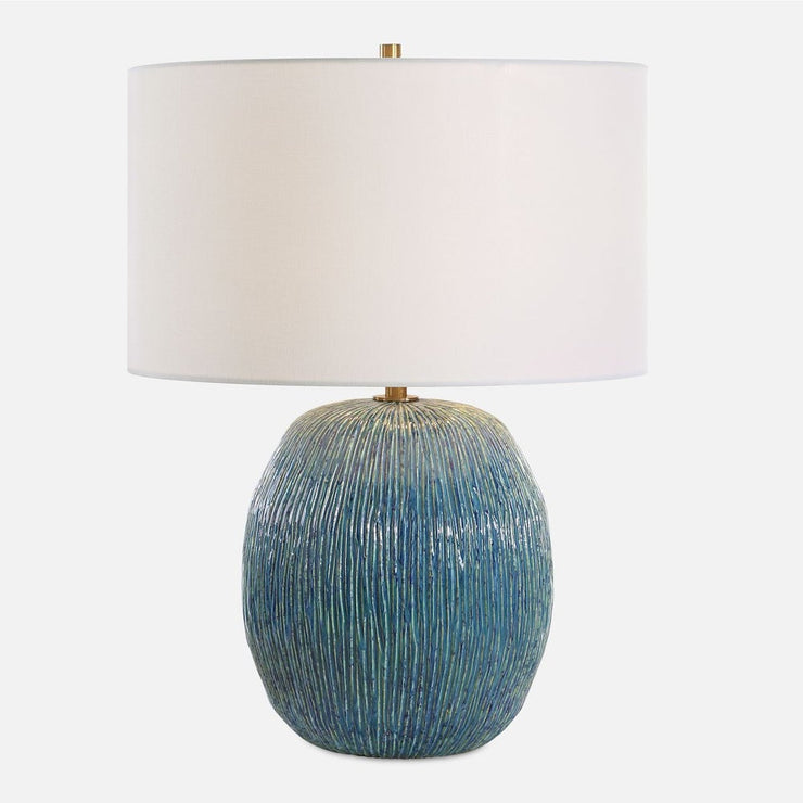 Uttermost Elysia Beautiful Blues Table Lamp