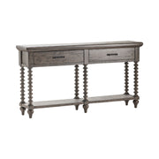Crestview Collection Charleston Distressed Gray Console Table