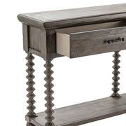 Crestview Collection Charleston Distressed Gray Console Table