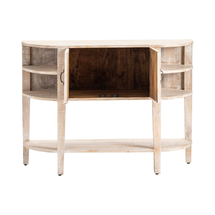 Crestview Collection Ainsley Mango Wood Console Table