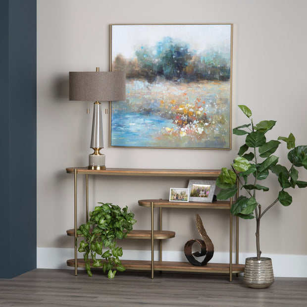Crestview Collection Rockwell Console Table