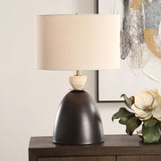 Uttermost Procida Dark Bronze Table Lamp