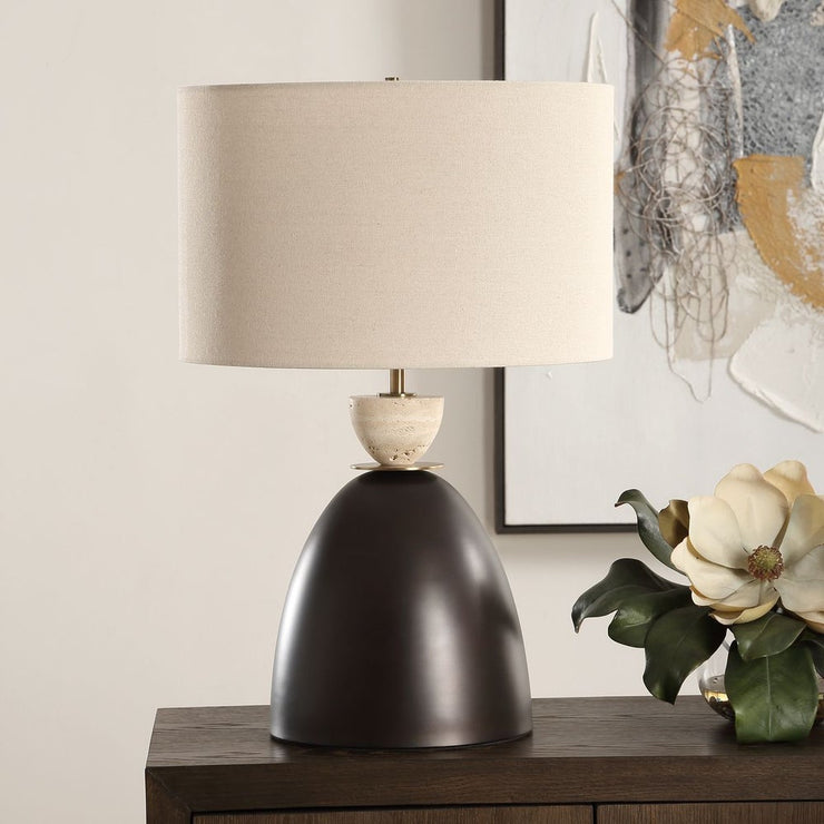 Uttermost Procida Dark Bronze Table Lamp