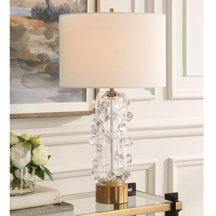 Uttermost Aura Glass Table Lamp