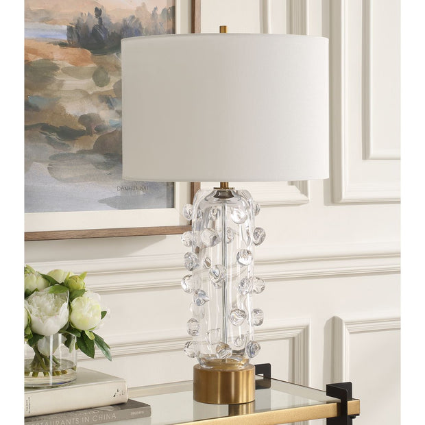 Uttermost Aura Glass Table Lamp
