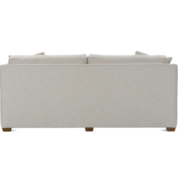 Rowe Furniture Bradford Neutral Performance Fabric 88” Sofa ~ Express Collection