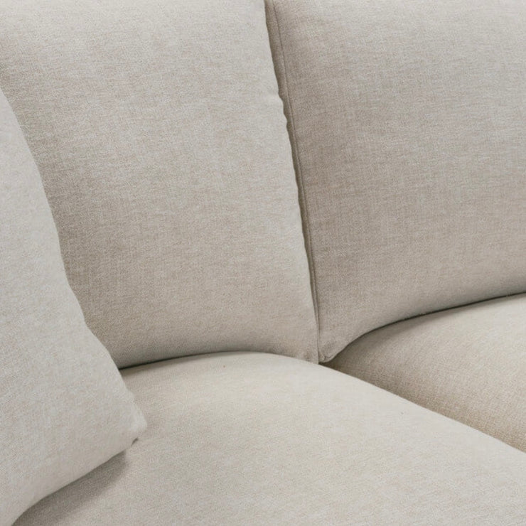 Rowe Furniture Bradford Neutral Performance Fabric 88” Sofa ~ Express Collection