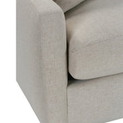 Rowe Furniture Bradford Neutral Performance Fabric 88” Sofa ~ Express Collection