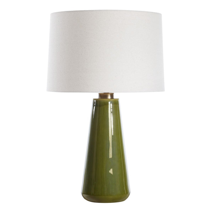 Uttermost Kelley Ceramic Moss Green Table Lamp